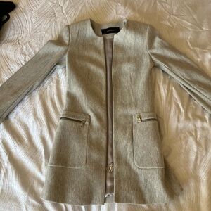 ZARA Elegant Gray Women's Jacket